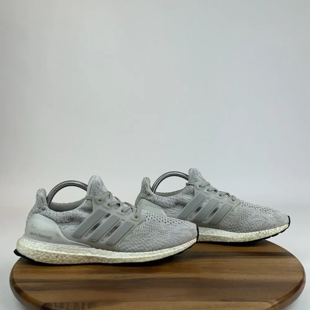 Womens Adidas Ultraboost 3.0 Gray Athletic Running Sneakers Shoes Size 9.5 M GUC